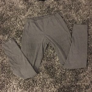 Gray leggings